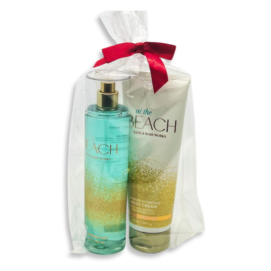 Bath & Body Works At the Beach Gift Pack: Mist & Body Cream (8 oz each)