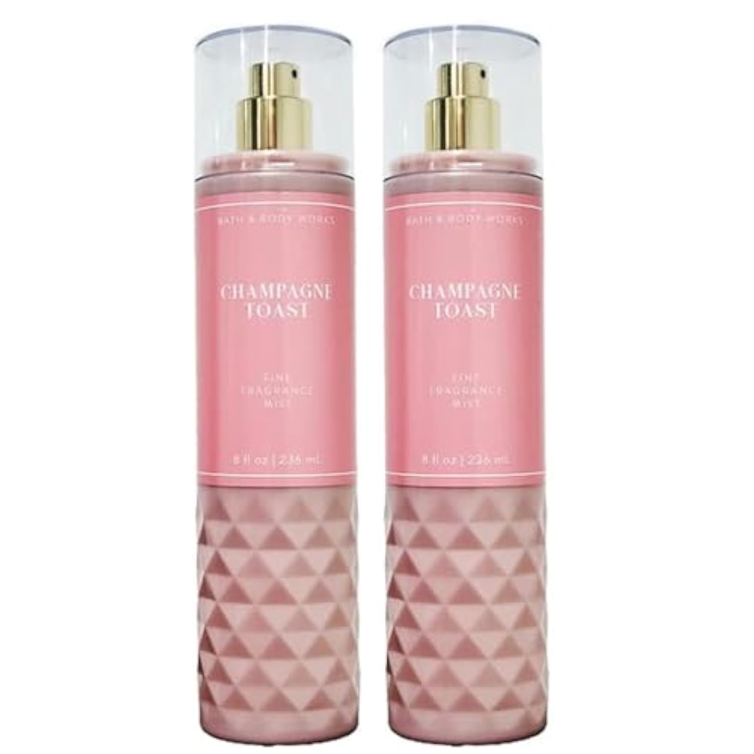 Bath & Body Works Champagne Toast Fine Fragrance Mist – Pack of 2 (8 oz each)