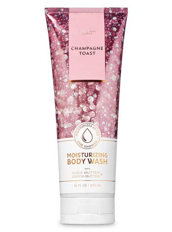 Bath & Body Works Champagne Toast 3 pc Gift Set – Moisturizing Wash, Fine Fragrance Mist & Ultra Shea Cream (2019 Edition)