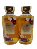 Bath & Body Works Dahlia Shower Gel Gift Sets — 2x10 oz (20 oz Total)