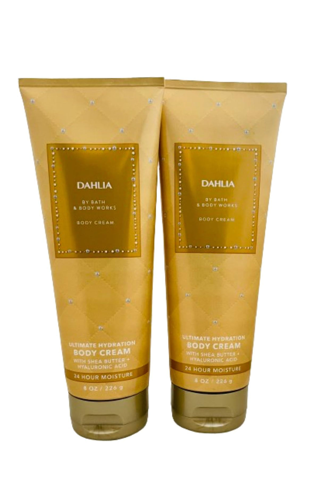 Bath & Body Works Dahlia 2-Pack Ultra Shea Body Cream 8 oz – Hydrating Floral Moisturizer