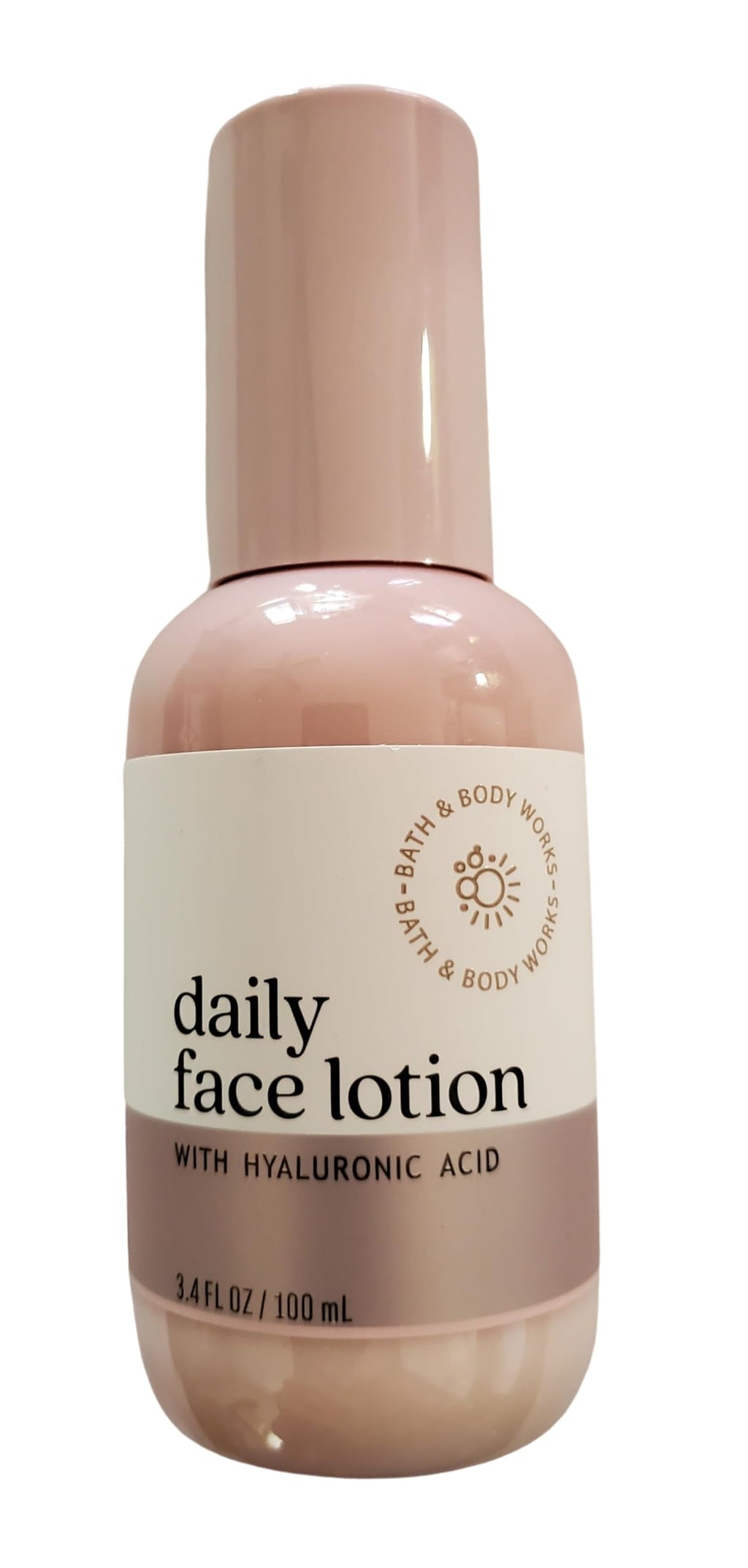 Bath & Body Works Daily Face Lotion with Hyaluronic Acid – 3.4 oz