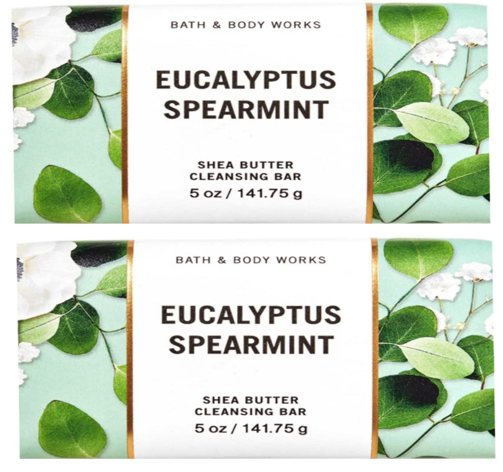 Bath & Body Works Eucalyptus Spearmint Bar Soap - 2 Pack