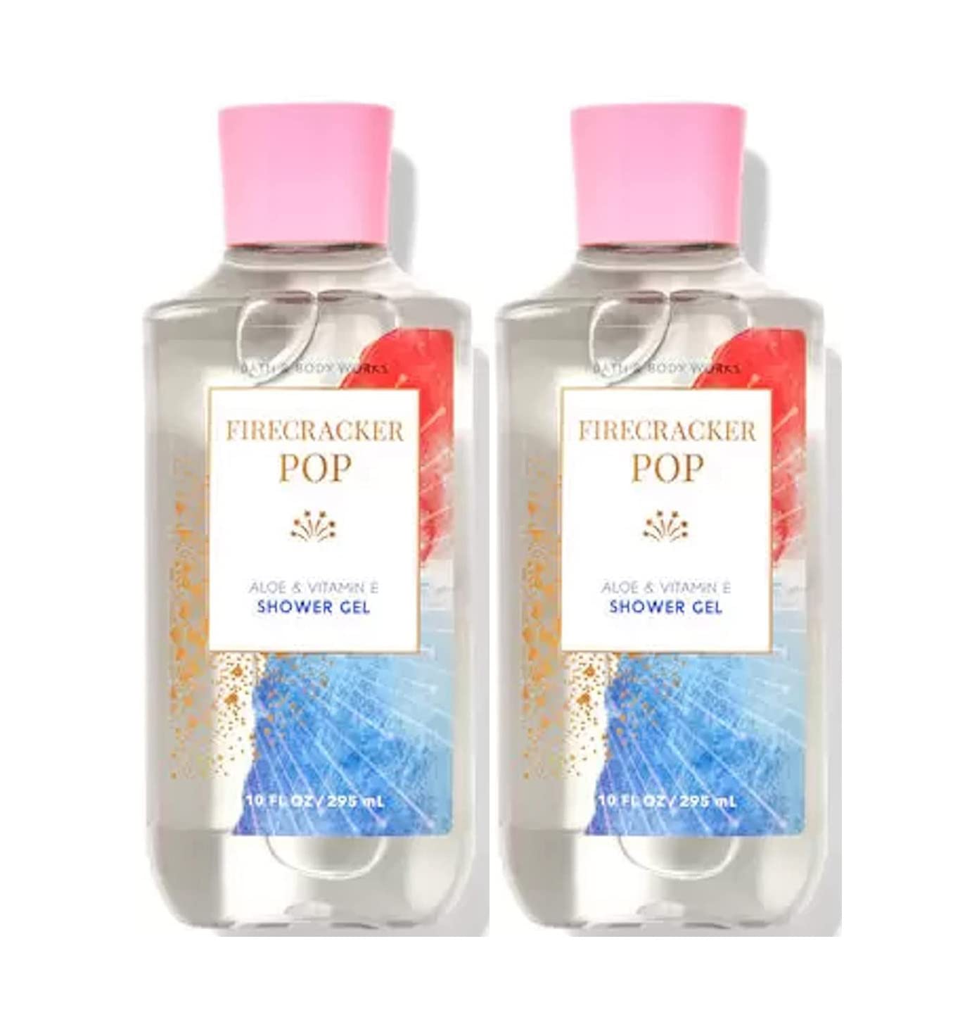 Bath & Body Works Firecracker Pop Shower Gel Gift Set – 2 x 10 oz
