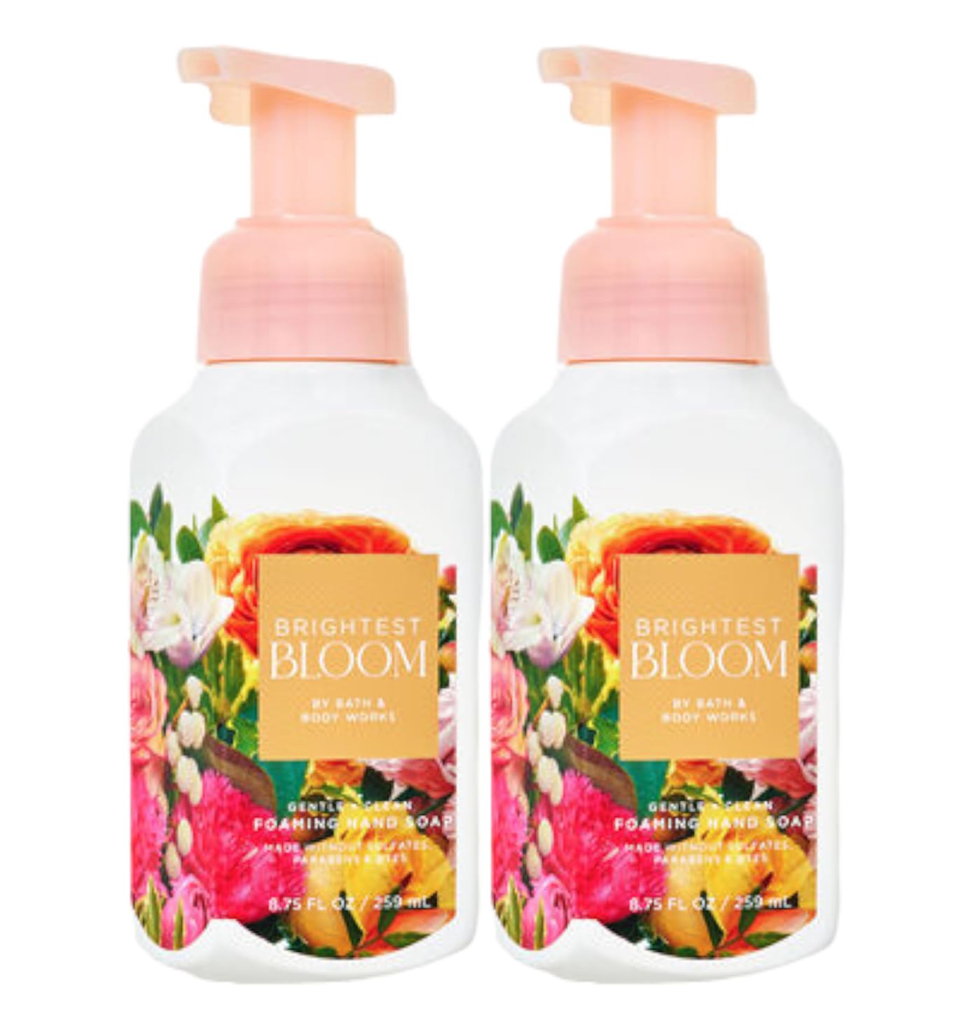 Bath & Body Works Gentle Foaming Hand Soap 8.75 oz 2-Pack – Brightest Bloom