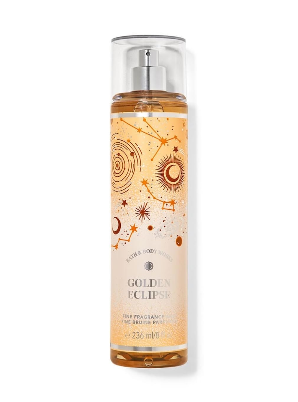 Bath & Body Works Golden Eclipse Fine Fragrance Body Spray Mist 8 oz