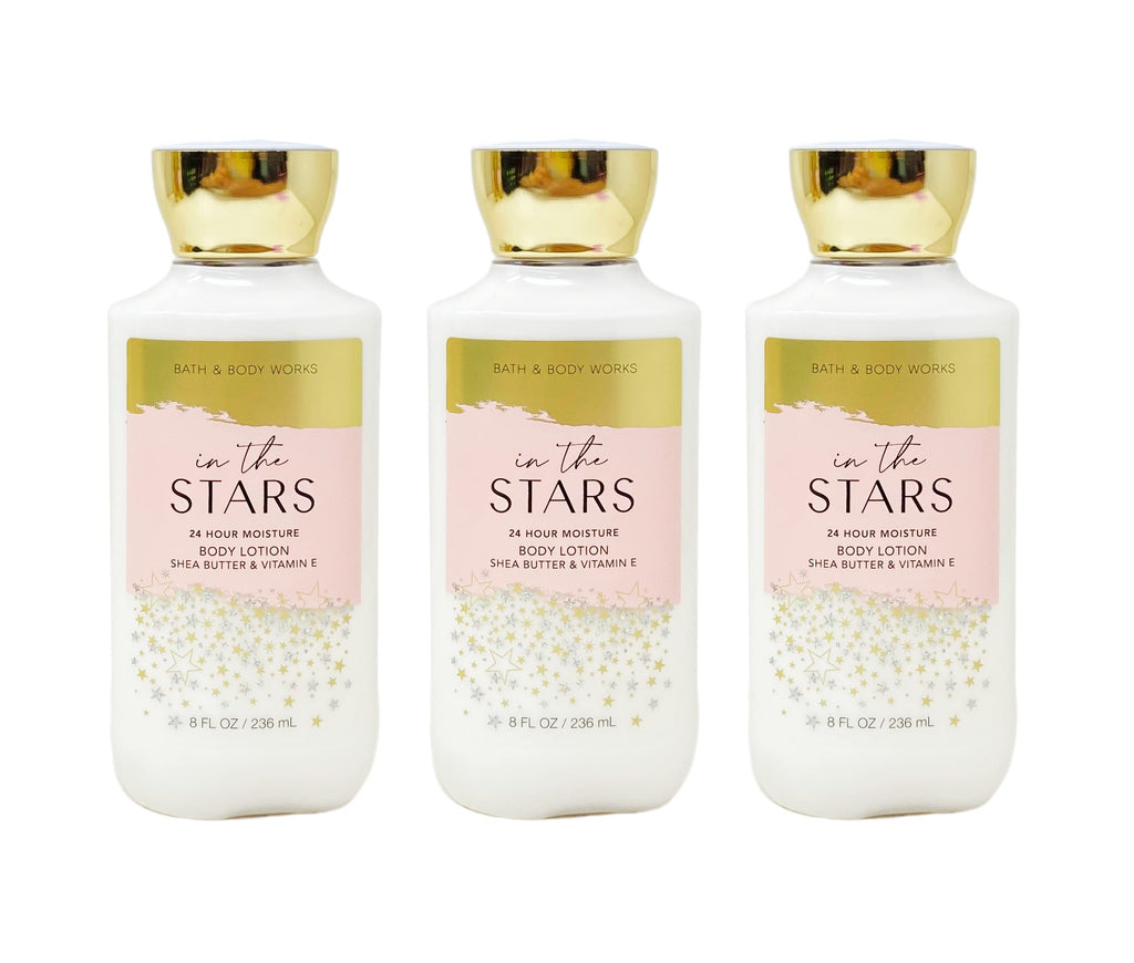 Bath & Body Works In the Stars 24 Hour Moisture Body Lotion Bundle - 3-Pack