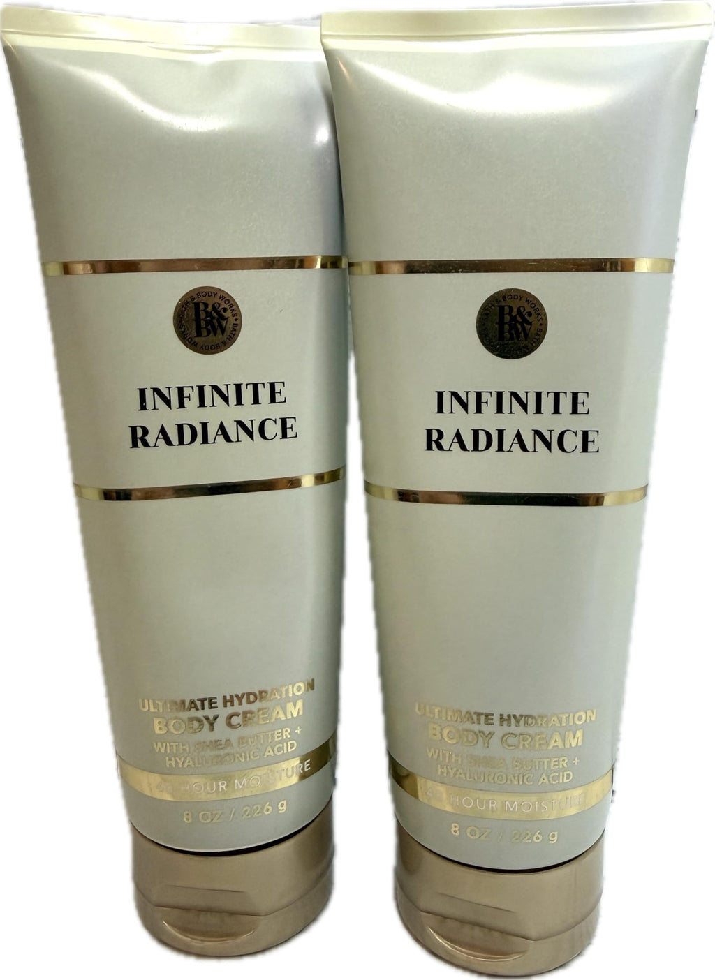 Bath & Body Works Infinite Radiance Ultimate Hydration Body Cream 8 oz 2-Pack