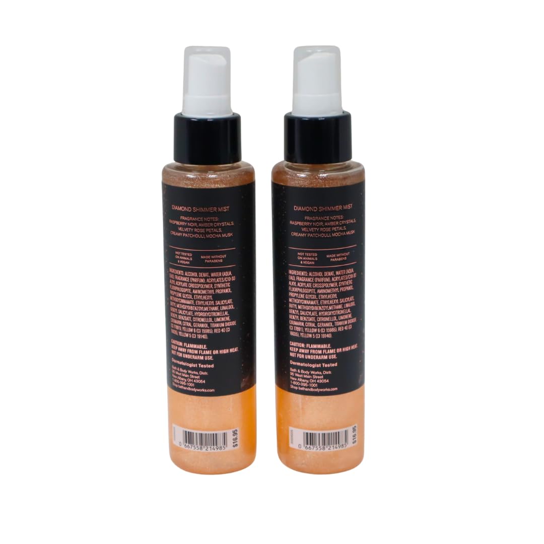 Bath & Body Works Into the Night Shimmer Mist 8 oz – 2-Piece Gift Set (2023 Limited Edition)