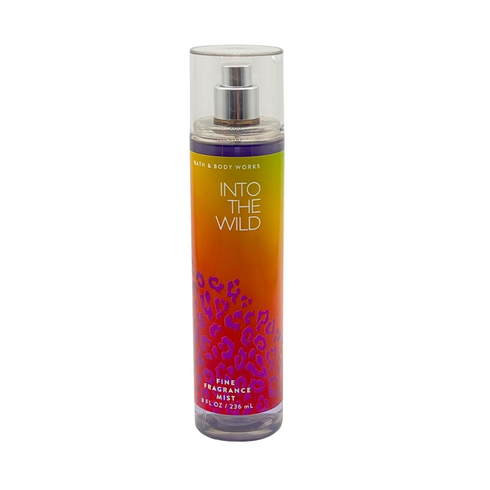 Bath & Body Works Into the Wild 3-Piece Gift Set: Fine Fragrance Mist, Body Cream & Body Wash