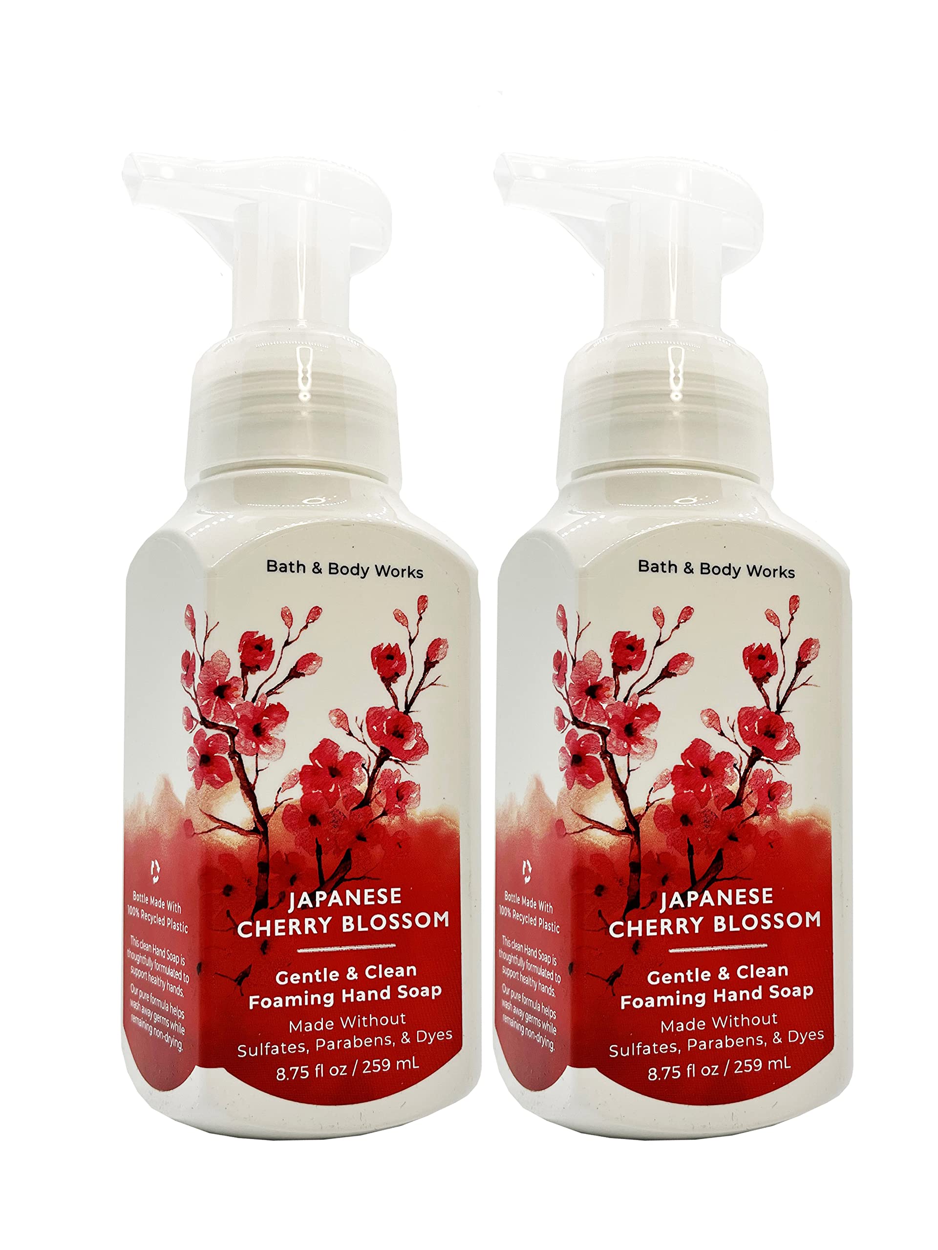 Bath & Body Works Japanese Cherry Blossom Gentle Foaming Hand Soap – 2-Pack