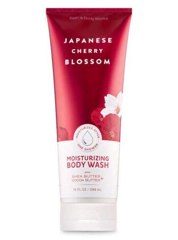 Bath & Body Works Japanese Cherry Blossom Gift Set — Moisturizing Body Wash, Fragrance Mist & Ultra Shea Cream (3 pc)