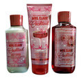 Bath & Body Works Mrs Claus 3-Piece Shower Gel, Lotion & Hydration Cream Set