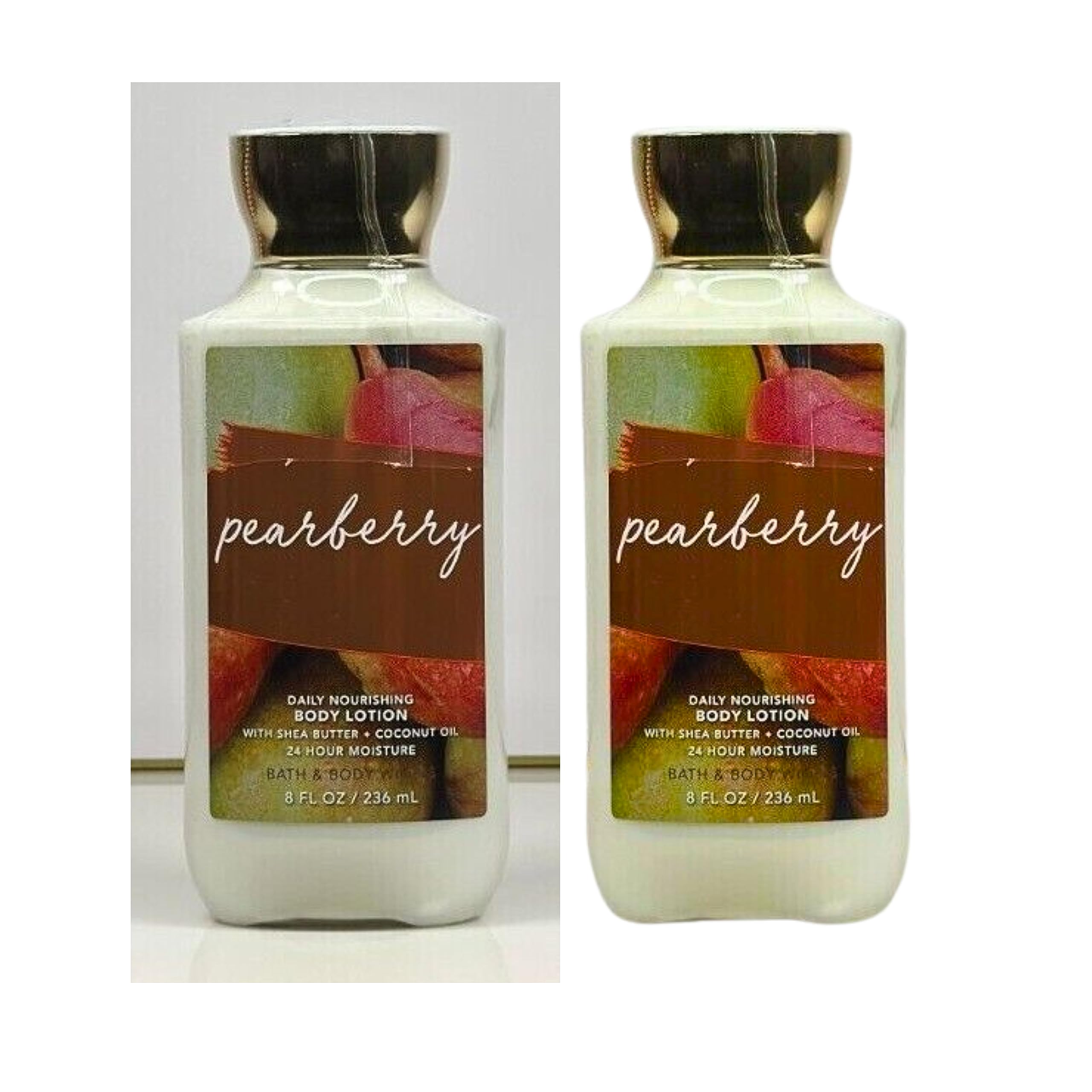 Bath & Body Works Pearberry Body Lotion Pack of 2 – 8oz Each