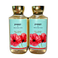 Bath & Body Works Poppy Shower Gel 2-Pack — 10oz Bottles