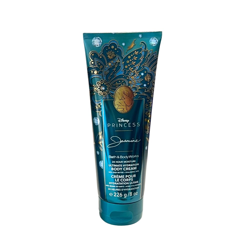 Bath & Body Works Princess Jasmine Gift Set – Fine Fragrance Mist & Hydration Cream