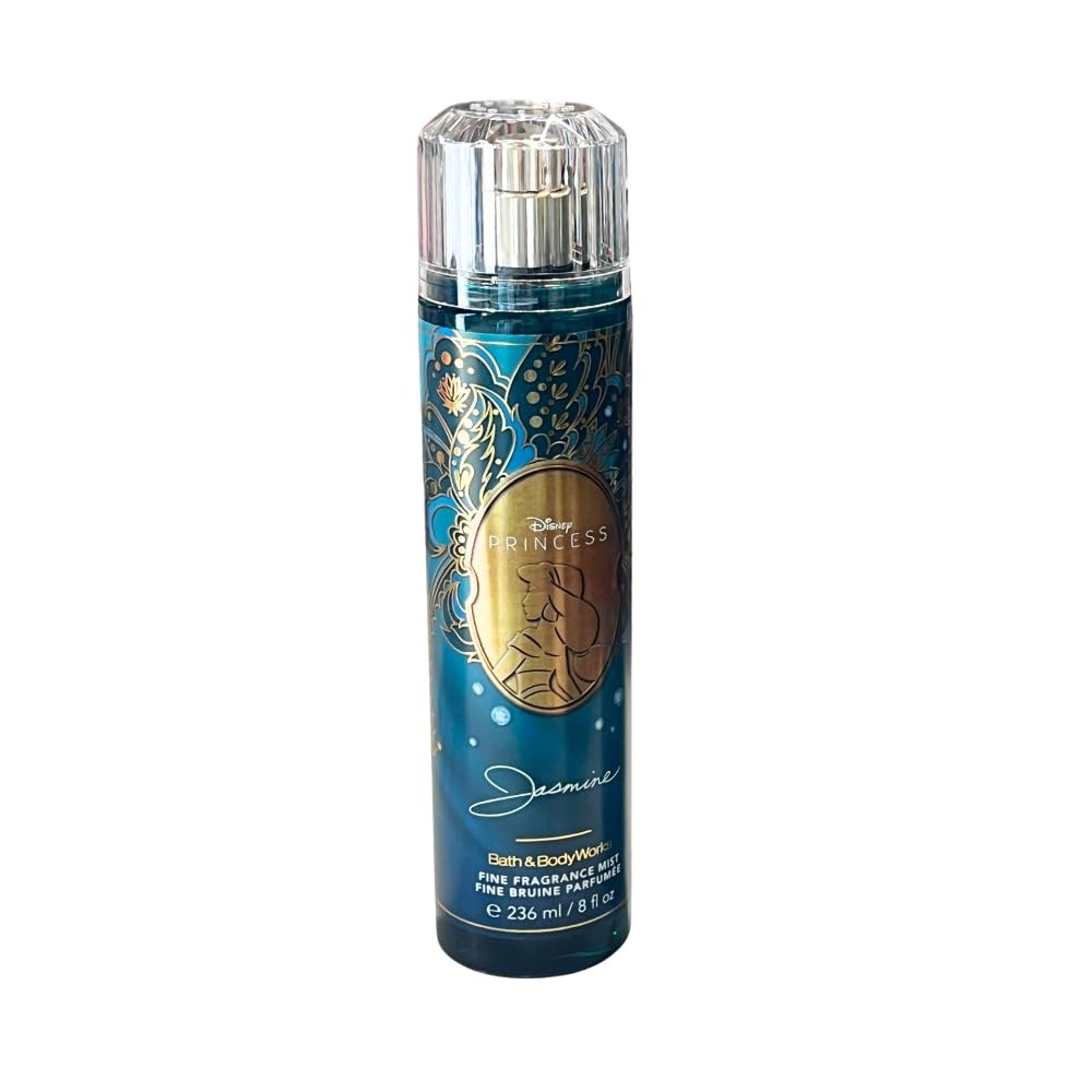Bath & Body Works Princess Jasmine Gift Set – Fine Fragrance Mist & Hydration Cream