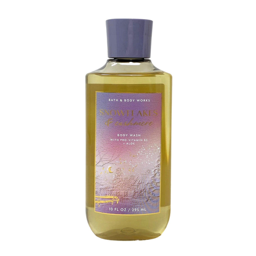 Bath & Body Works Snowflakes & Cashmere Daily Trio Gift Set – Shower Gel, Fine Fragrance Mist & Body Lotion