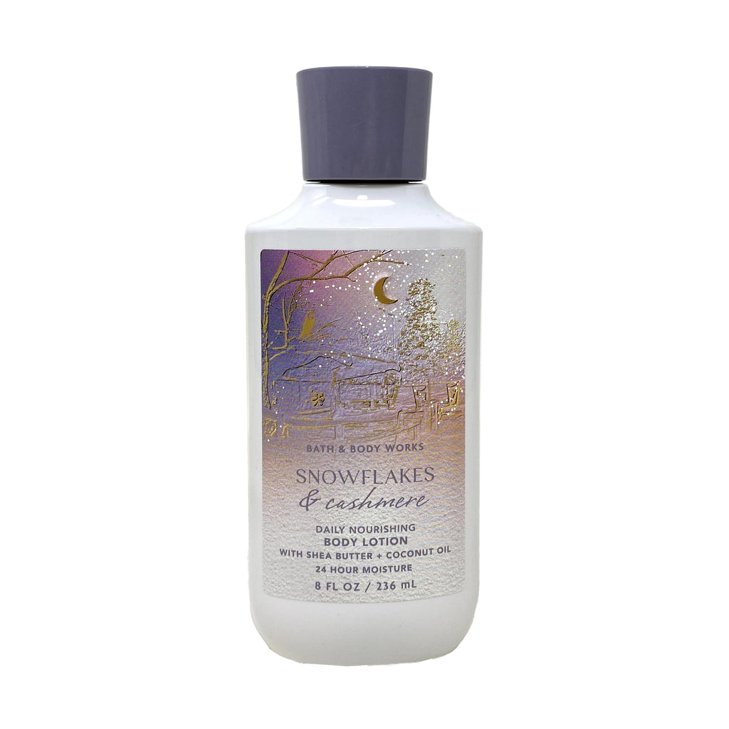 Bath & Body Works Snowflakes & Cashmere Daily Trio Gift Set – Shower Gel, Fine Fragrance Mist & Body Lotion