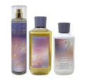Bath & Body Works Snowflakes & Cashmere Daily Trio Gift Set – Shower Gel, Fine Fragrance Mist & Body Lotion