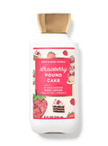 Bath & Body Works Strawberry Pound Cake Lotion Set – 8 oz + 4 oz (Pack of 2)