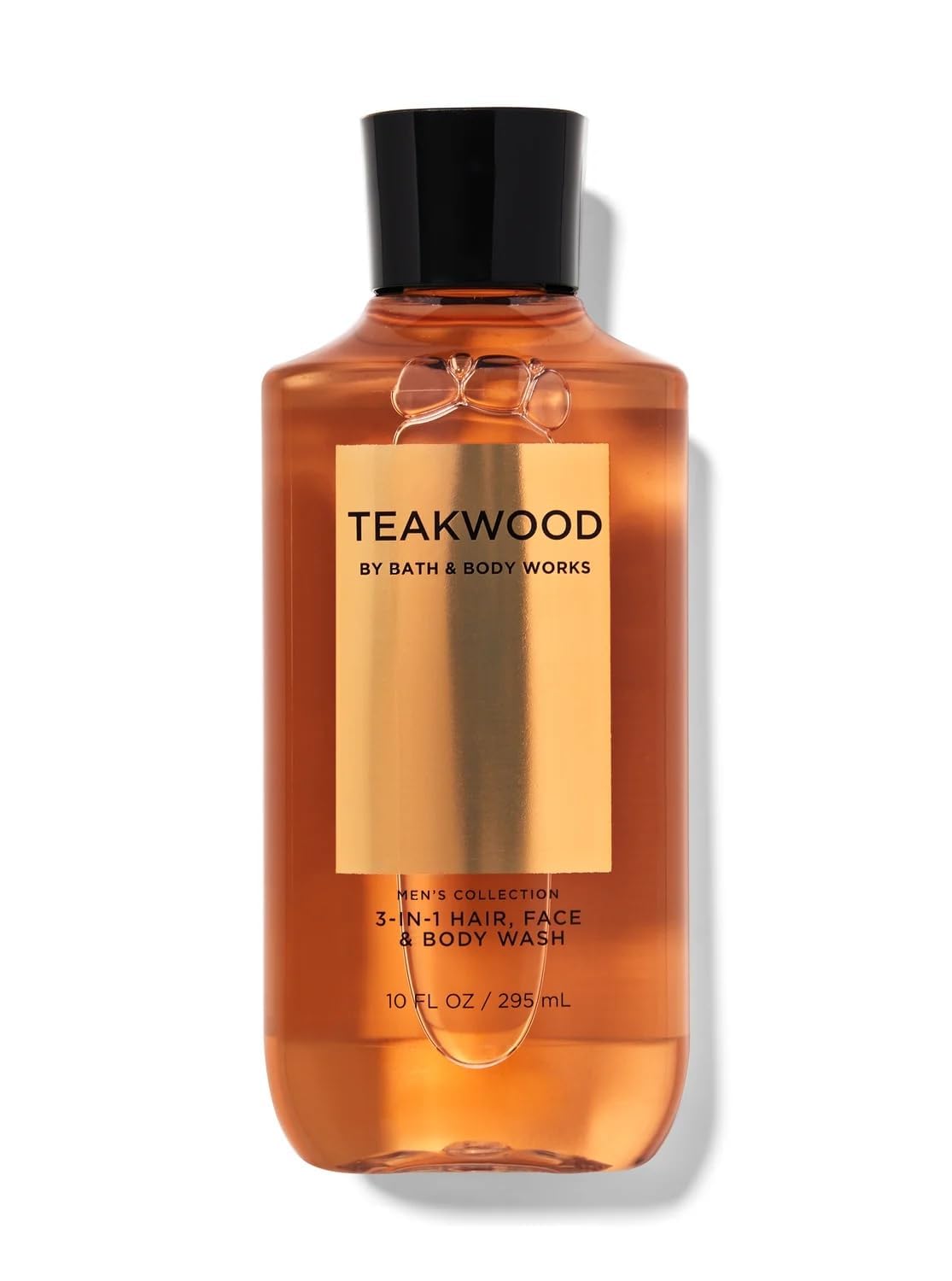 Bath & Body Works Teakwood 2-in-1 Hair + Body Wash – Signature Collection (10 oz)