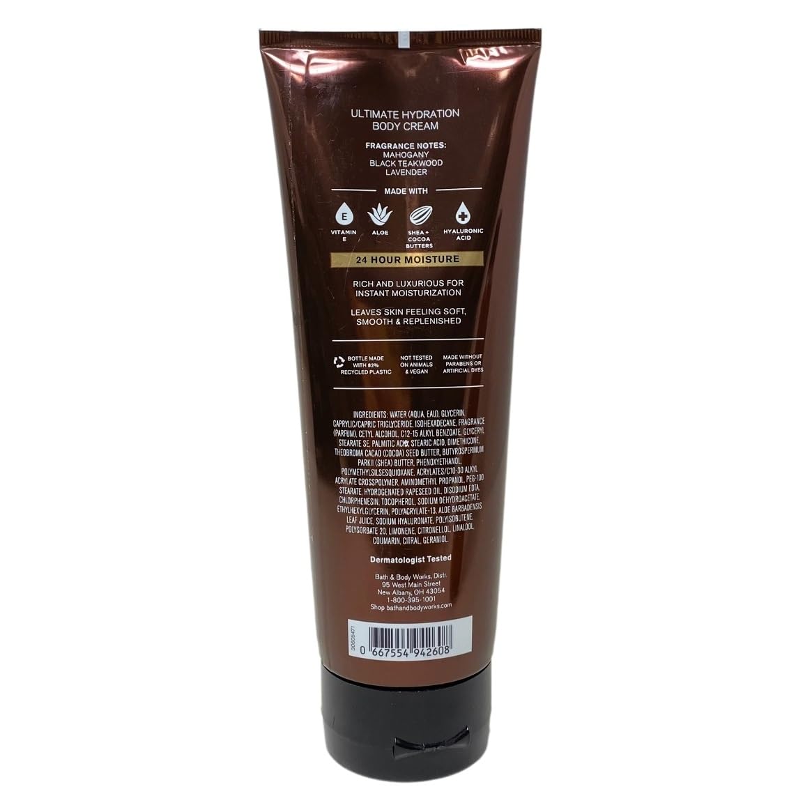 Bath & Body Works Teakwood Ultra Shea Body Cream + 3-in-1 Teakwood Wash Bundle | Men's Collection
