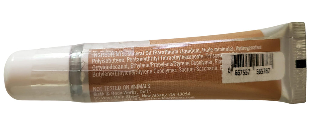 Bath & Body Works Vanilla Lip Gloss – 0.47 fl oz Full Size