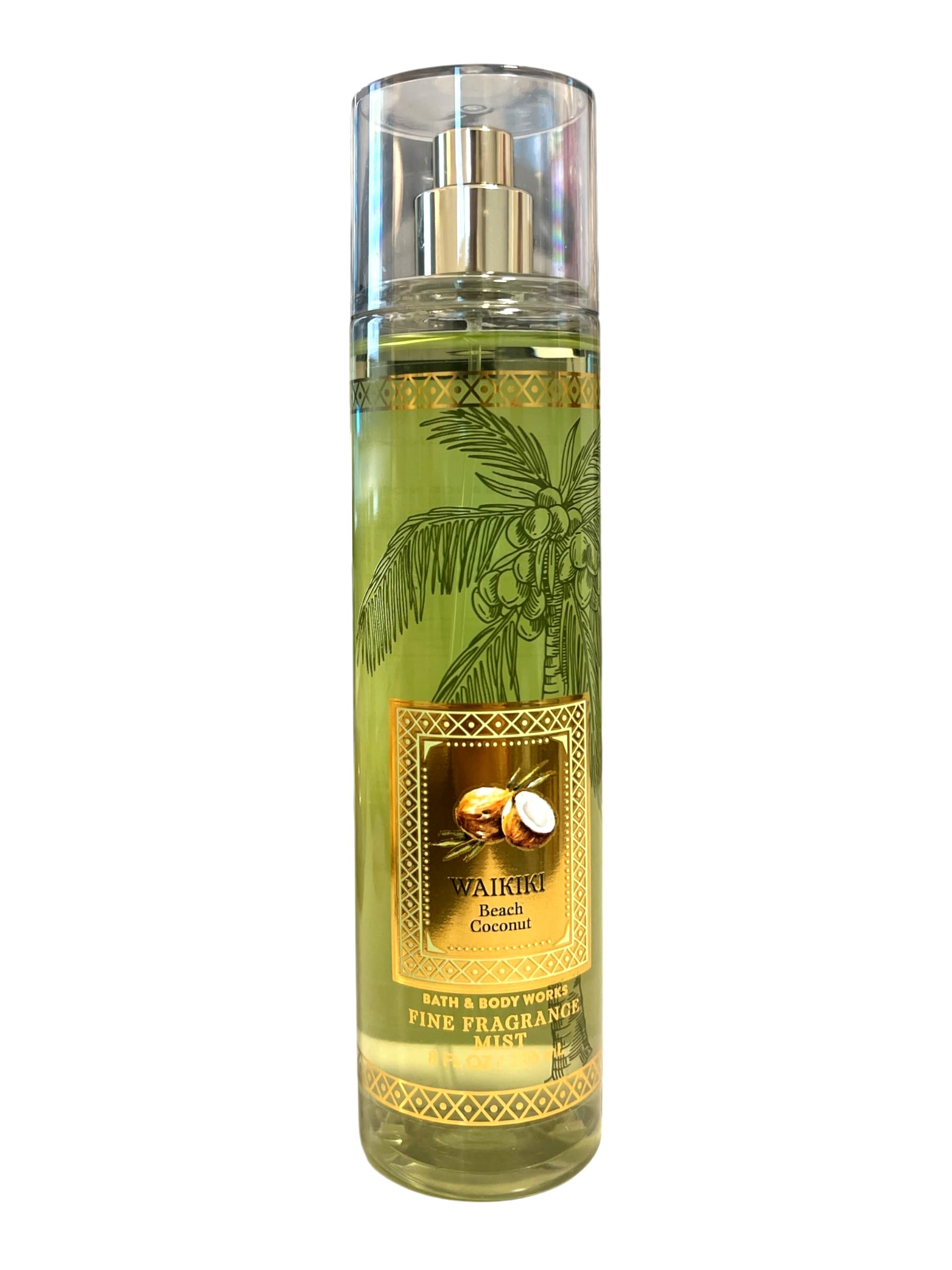 Bath & Body Works Waikiki Beach Coconut Fragrance Mist 8 oz | Signature Collection