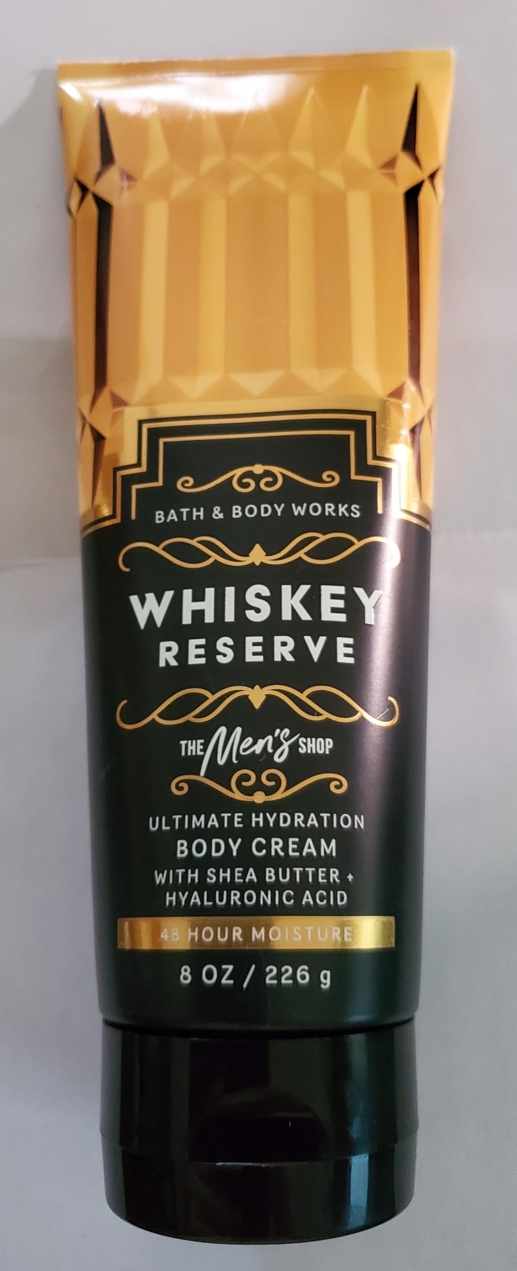 Bath & Body Works Men's Whiskey Reserve 3-in-1 Wash + Hydrating Body Cream – 2 Piece Set