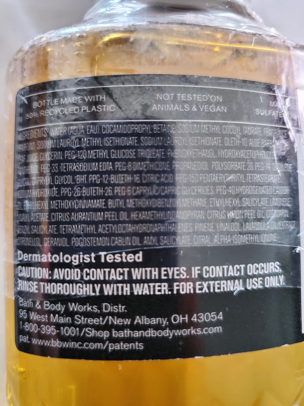 Bath & Body Works Men's Whiskey Reserve 3-in-1 Wash + Hydrating Body Cream – 2 Piece Set