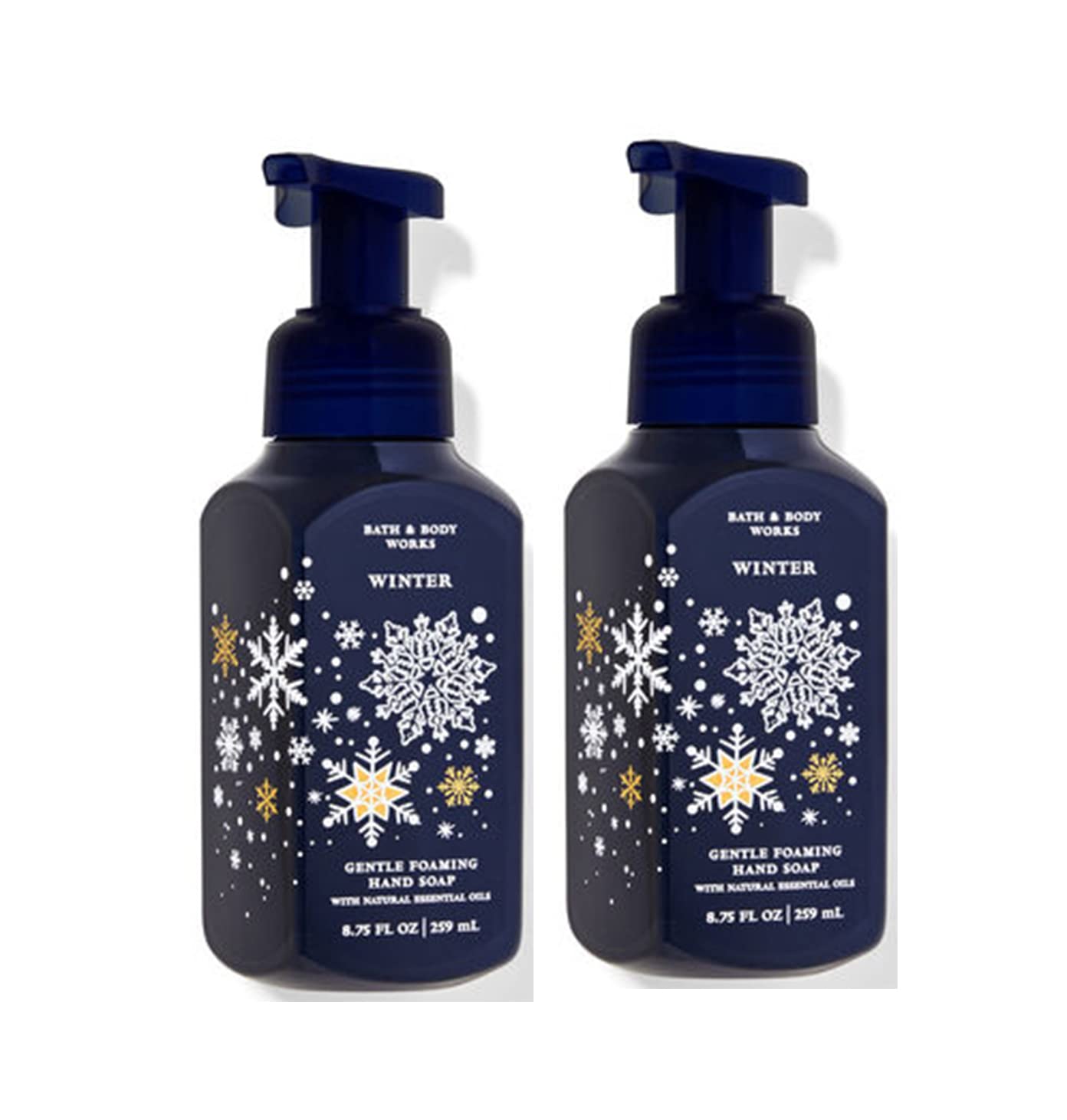 Bath & Body Works Winter Gentle Foaming Hand Soap – 2-Pack, 8.75 oz Each