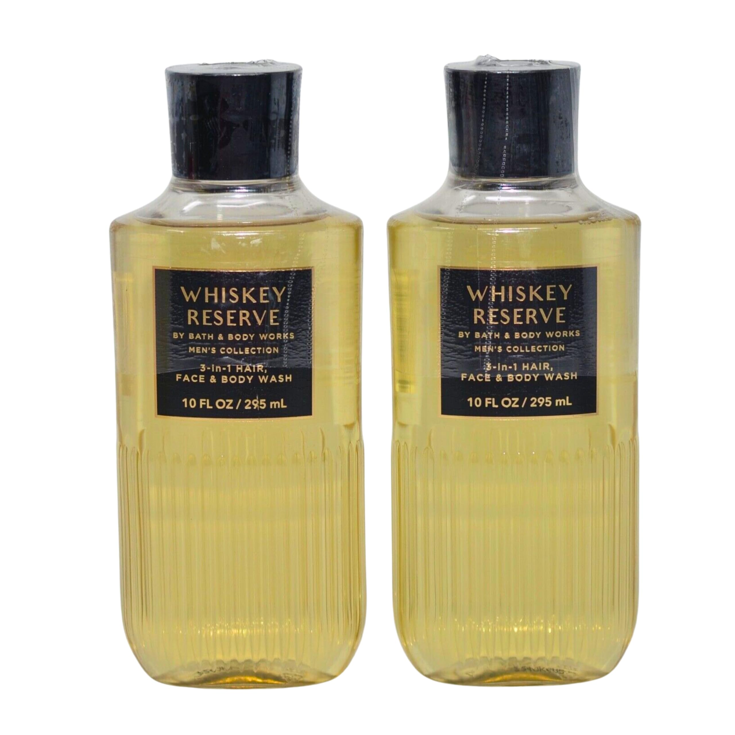 Bath & Body Works Shea + Vitamin E Shower Gel Whiskey Reserve 2-Pack (10 oz Each)