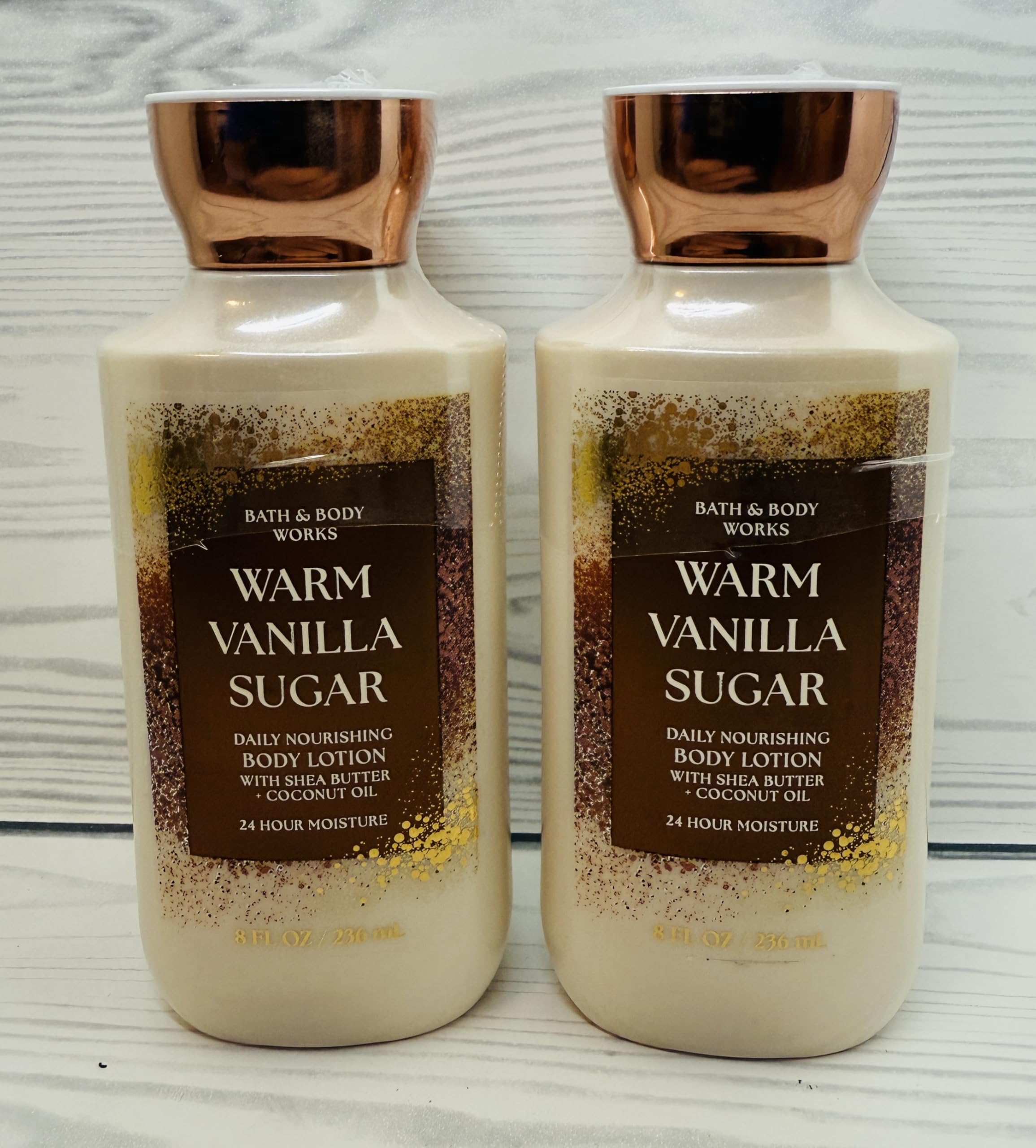Bath & Body Works Warm Vanilla Sugar Body Lotion – 2 x 8 oz