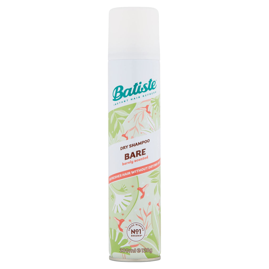 Batiste Dry Shampoo Bare – 6.73 fl oz (Pack of 6) | Subtle Fragrance, Oil Refresh