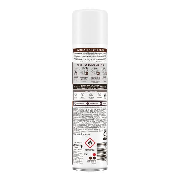 Batiste Dry Shampoo Dark & Deep Brown – 6.73 oz (Pack of 3) | Quick Hair Refresh