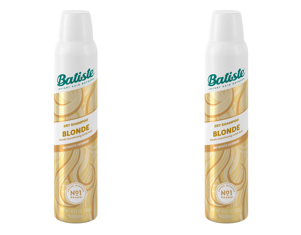 Batiste Dry Shampoo Blonde – Brilliant Blonde, 3.81 Fl oz, Pack of 2