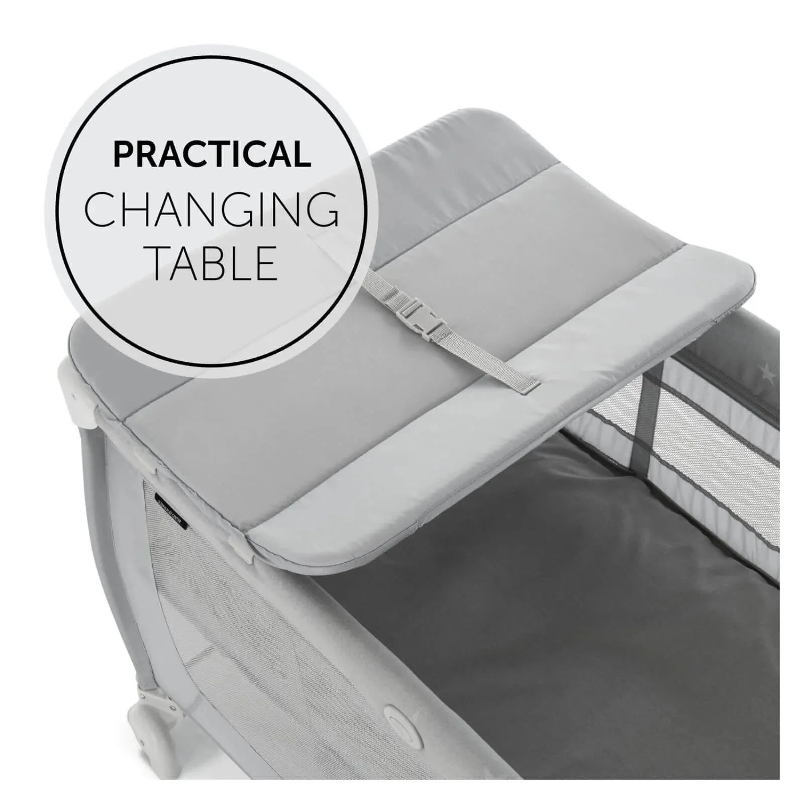 Hauck Sleep N Play Center Bassinet Travel Cot & Playpen - Stars