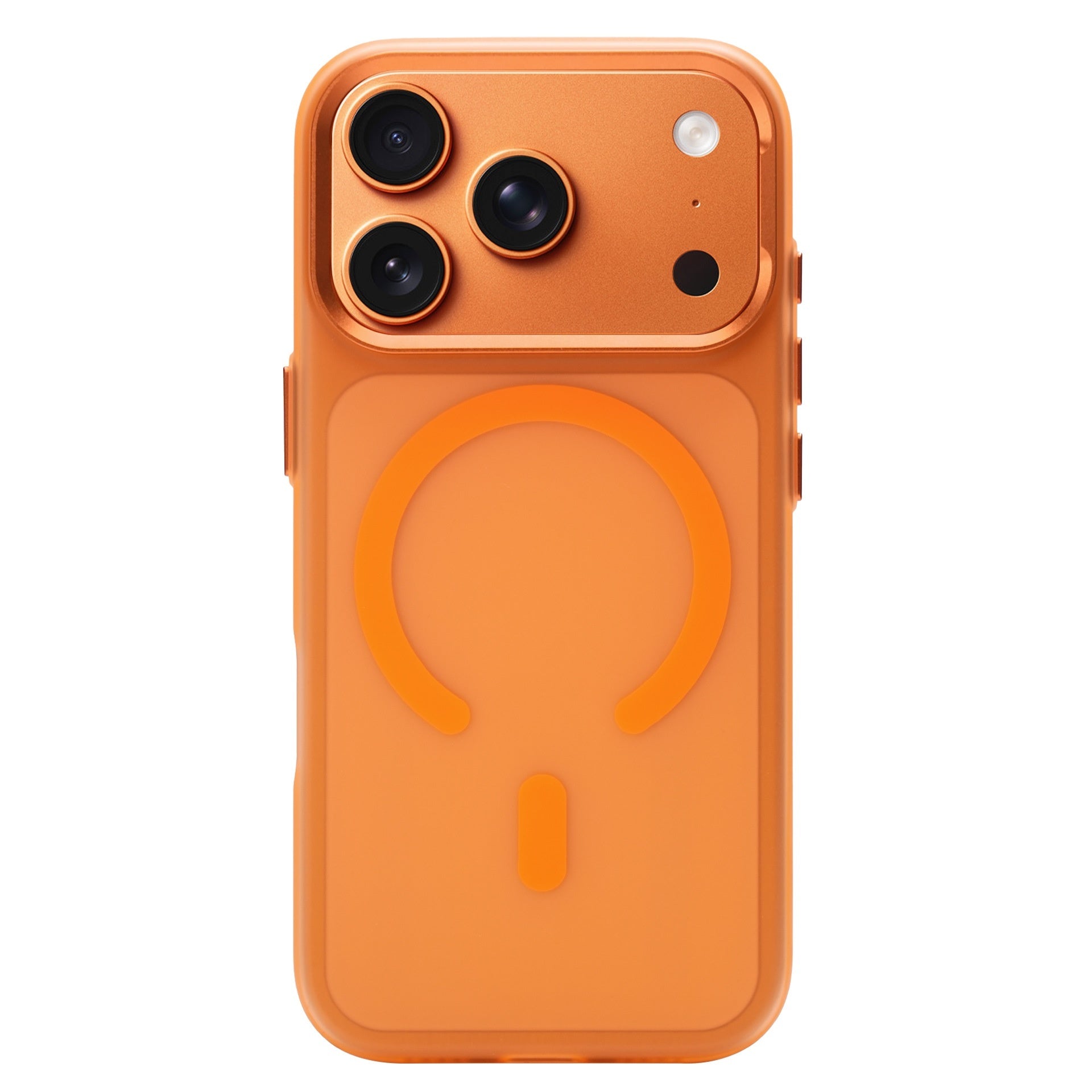 Frosted Magnetic Suction Suitable For 17promax Phone Case PC Skin Feeling Drop-resistant