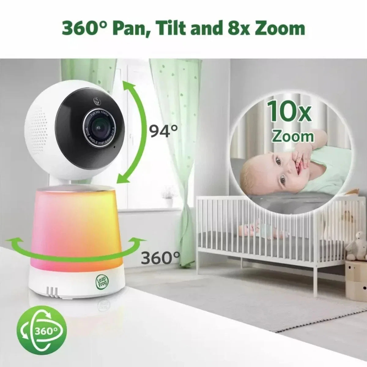 LeapFrog LF4915HD 5" Wi-Fi Pan & Tilt Monitor