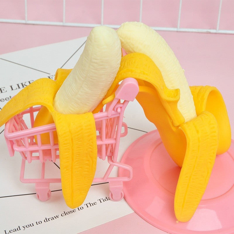 Creative Pet TPR Banana Pet Interactive Toy Supplies