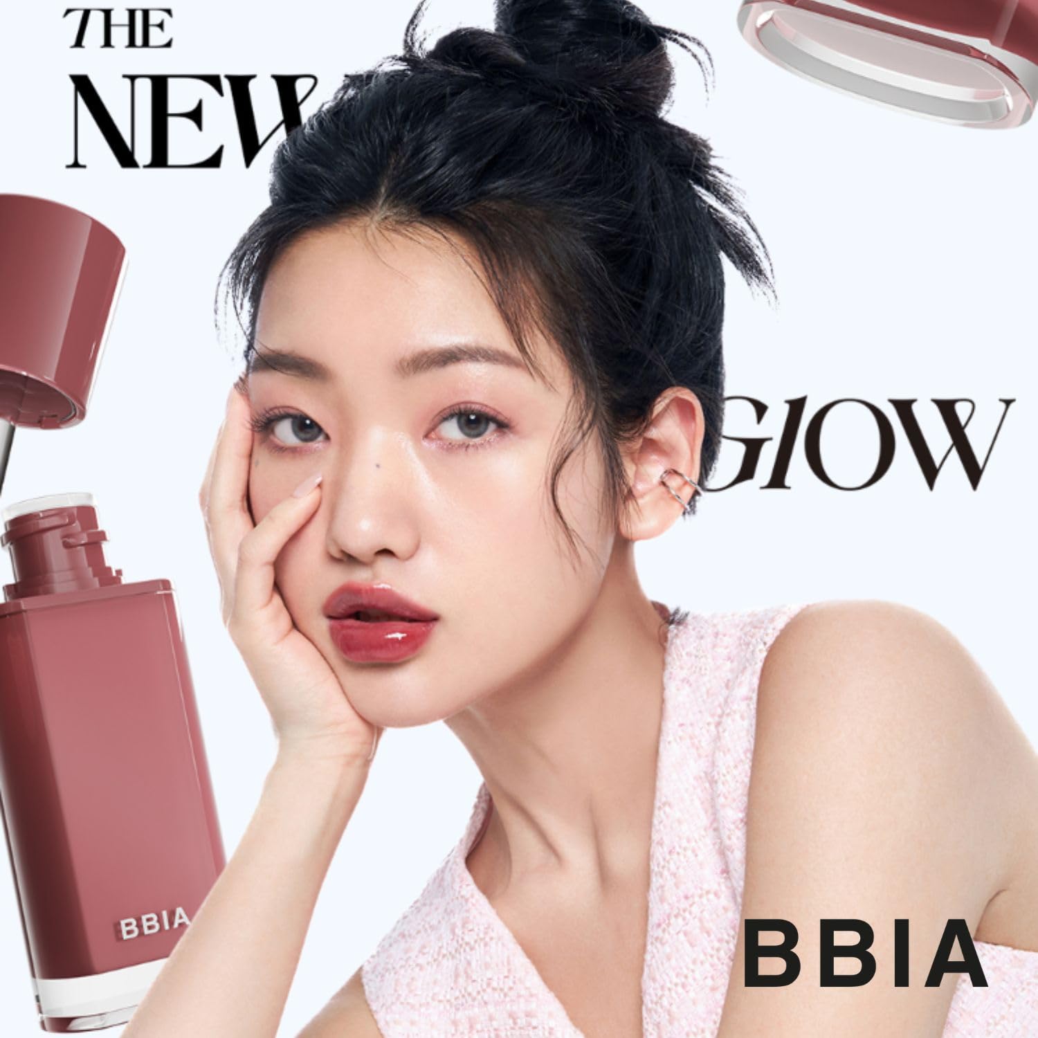 BBIA Glow Tint Lip Plumping Gloss – Vivid, Non-Sticky Lip Stain in 20 Petal | BBIA