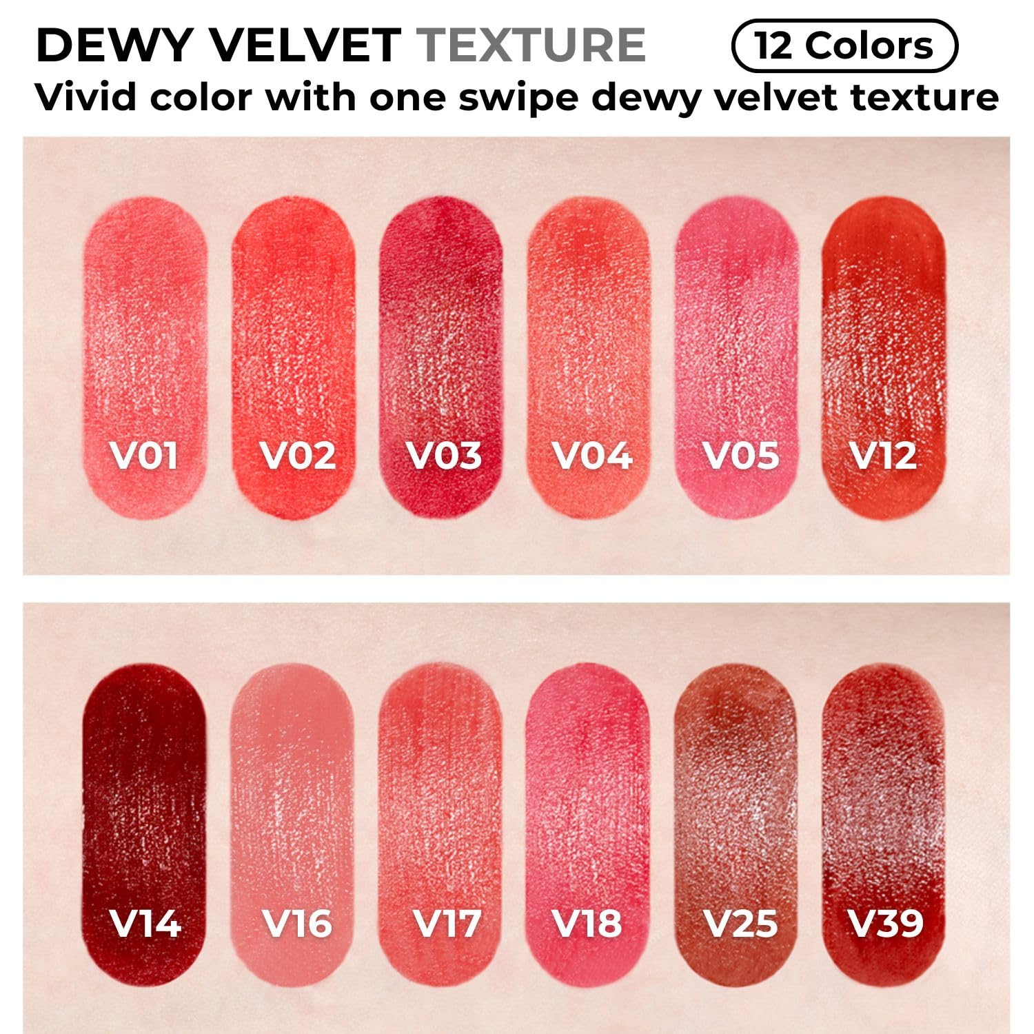 BBIA Last Velvet Tint NEW - Soft Creamy Matte Lip Stain, Velvet Finish & High-Pigment Color (V41 SUMMER BERRY, Pack of 1) Vegan Korean Lip Makeup