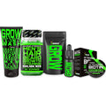 Beard Growth Kit for Thicker Fuller Beard - GROW Serum, Biotin Balm, Gummies, 11-in-1 Wash | BBS BEST BEARD STUFF