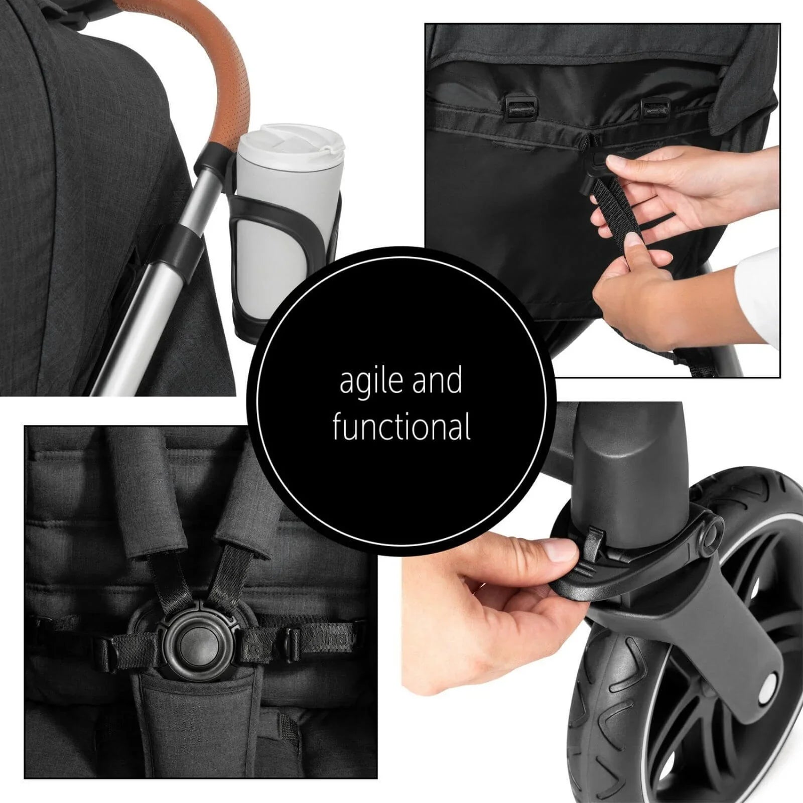 Hauck Uptown Pushchair - Black