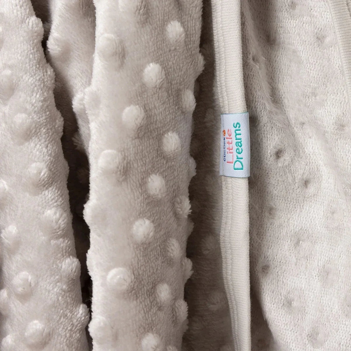 Little Dreams Unisex Plush Blankets - Beige
