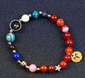 Twelve Constellation Blue San Constellation Bracelet 8mm Agate