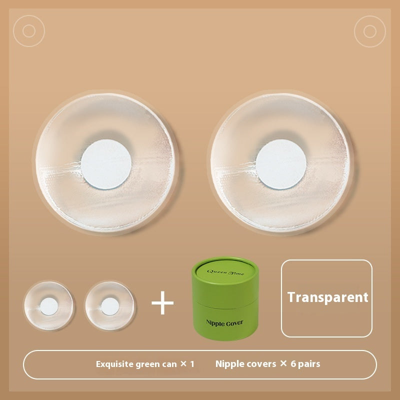 Transparent Chest Paste Invisible Women's Silicone Thin