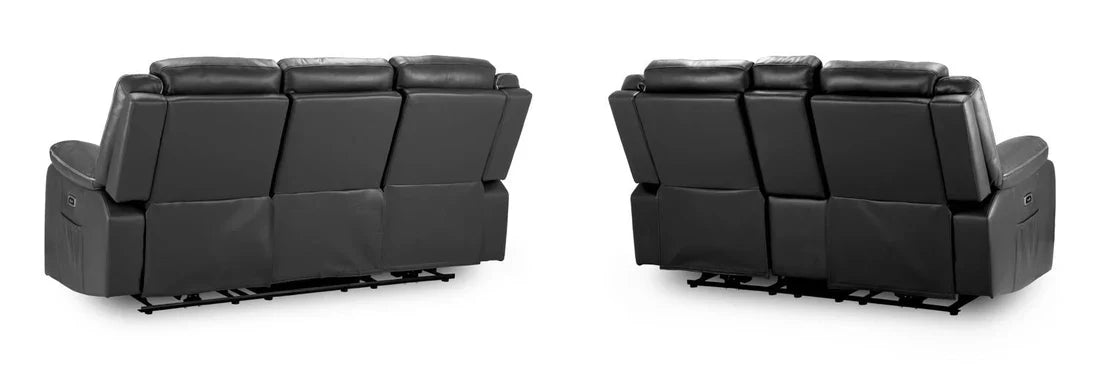 Harald  Electric Recliner Sofa Set: Luxurious 3+2 Seater for Ultimate Comfort
