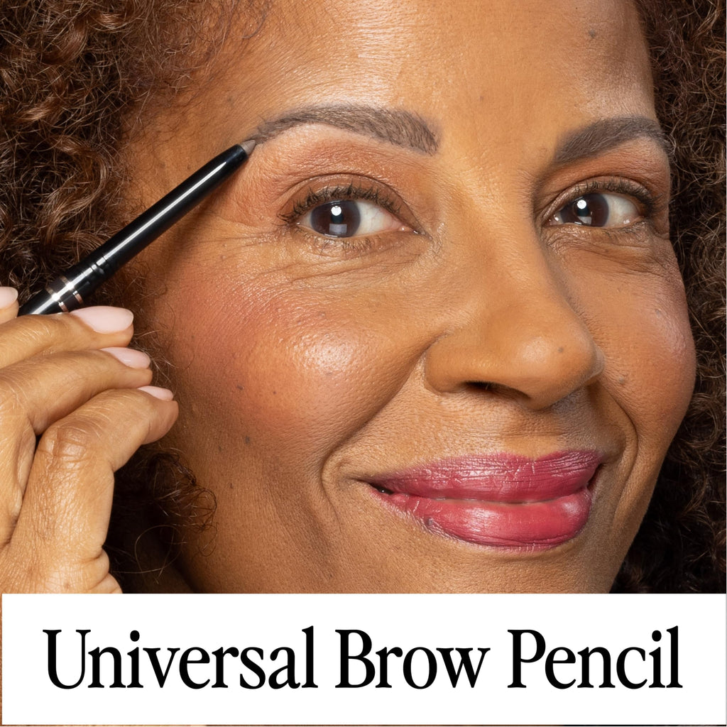 bdb Universal Eyebrow Pencil — Precision Tip & Spoolie, Waterproof, 2-Pack | Billion Dollar Brows